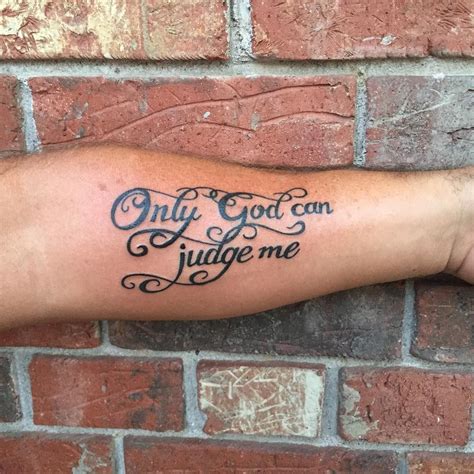 only god can judge me tattoo|54 Fantastic Only God Can Judge Me Tattoo Ideas